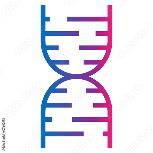 dna gradient style icon