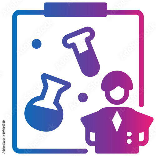 examine gradient style icon