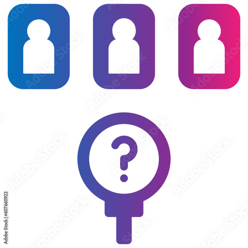 find gradient style icon