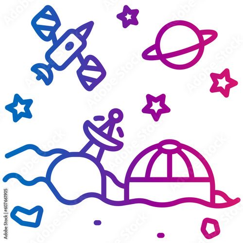 pioneer gradient style icon