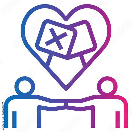 unite gradient style icon