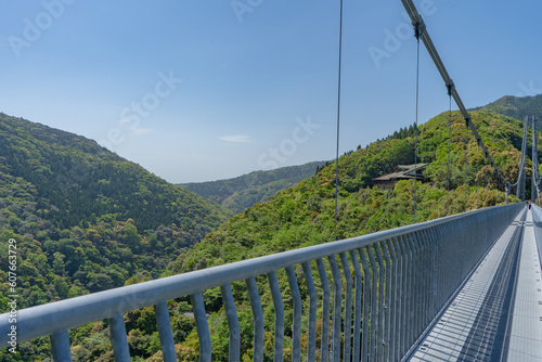 綾の照葉大吊橋の風景（綾町） photo