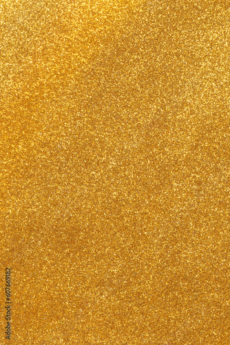 Gold paper sheet texture cardboard background.