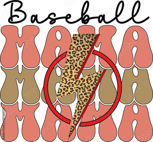 baseball sublimation design