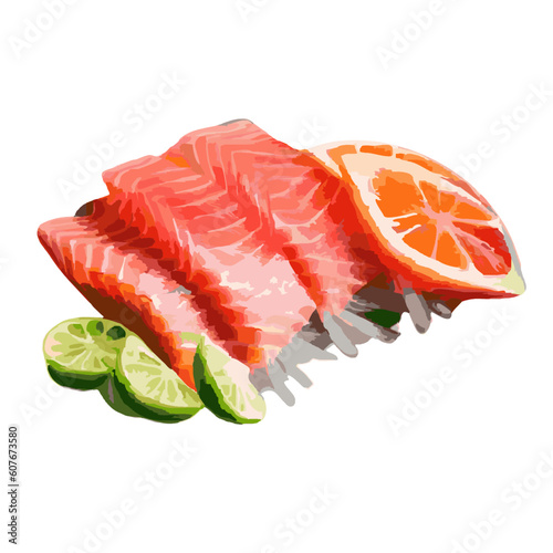 Salmon, Sashimi, Raw Fish, Japanese Food, salmon sushi, healthy food, Raw Salmon
