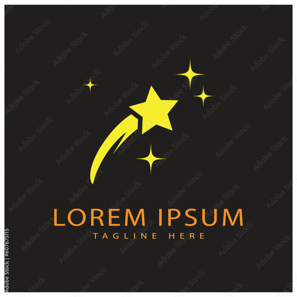 Obraz premium Star Logo illustration vector and symbol design