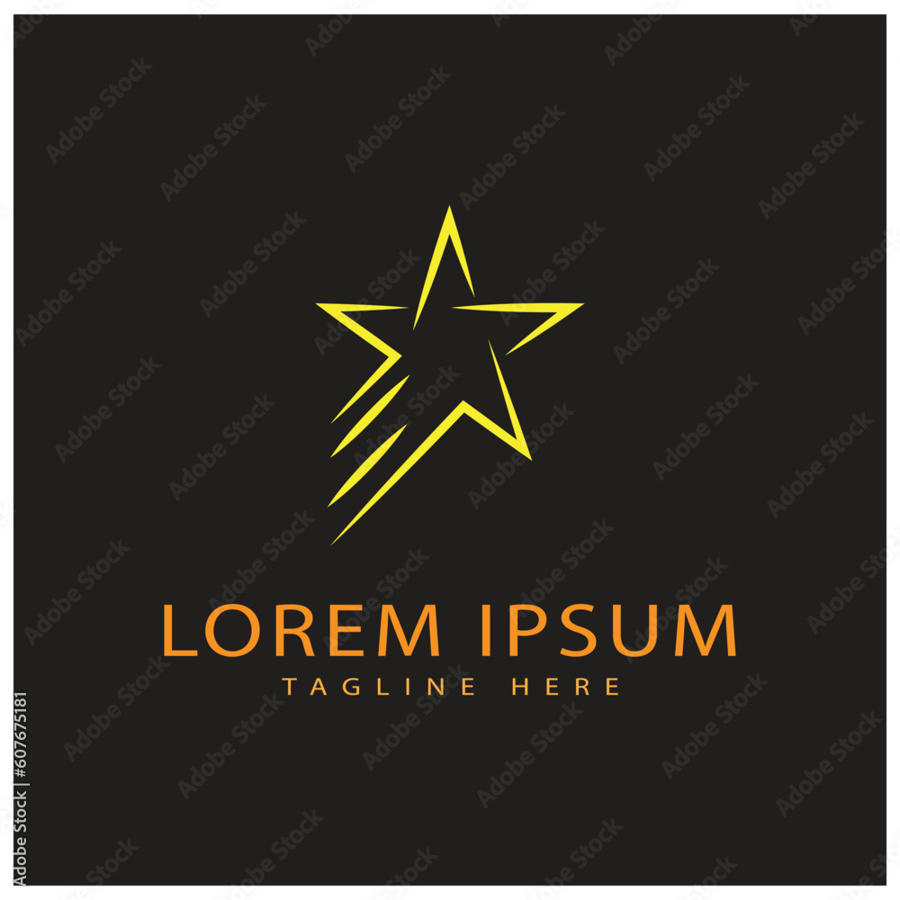 Star Logo illustration vector and symbol design Star Logo illustration vector and symbol design
