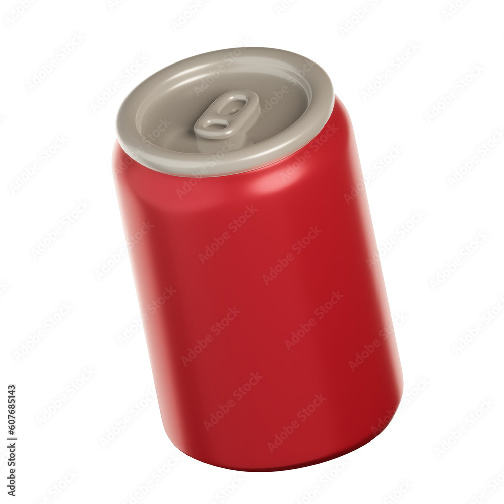 Coala can 3D render transparent background Coala can 3D render transparent background