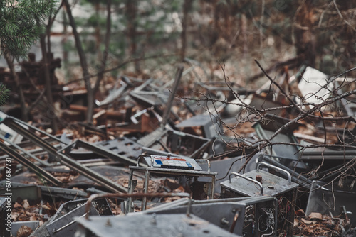 Radioantenne Duga bei Tschernobyl, Ukraine