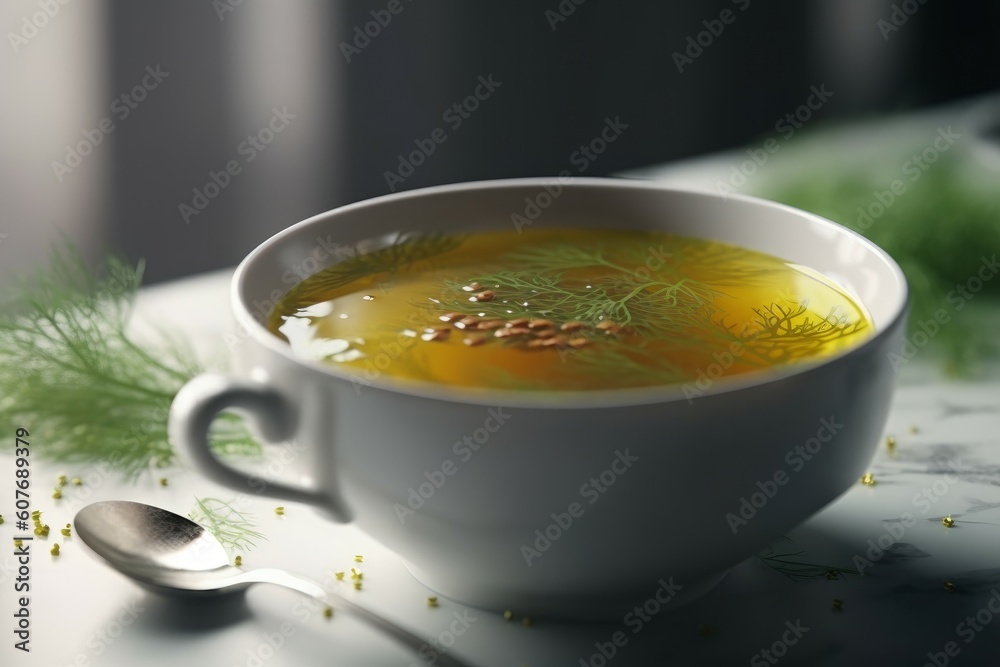 Hot bouillon bowl. Generate Ai Hot bouillon bowl. Generate Ai