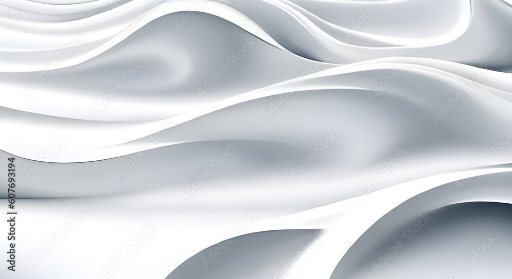 Fototapeta premium Abstract white liquid
