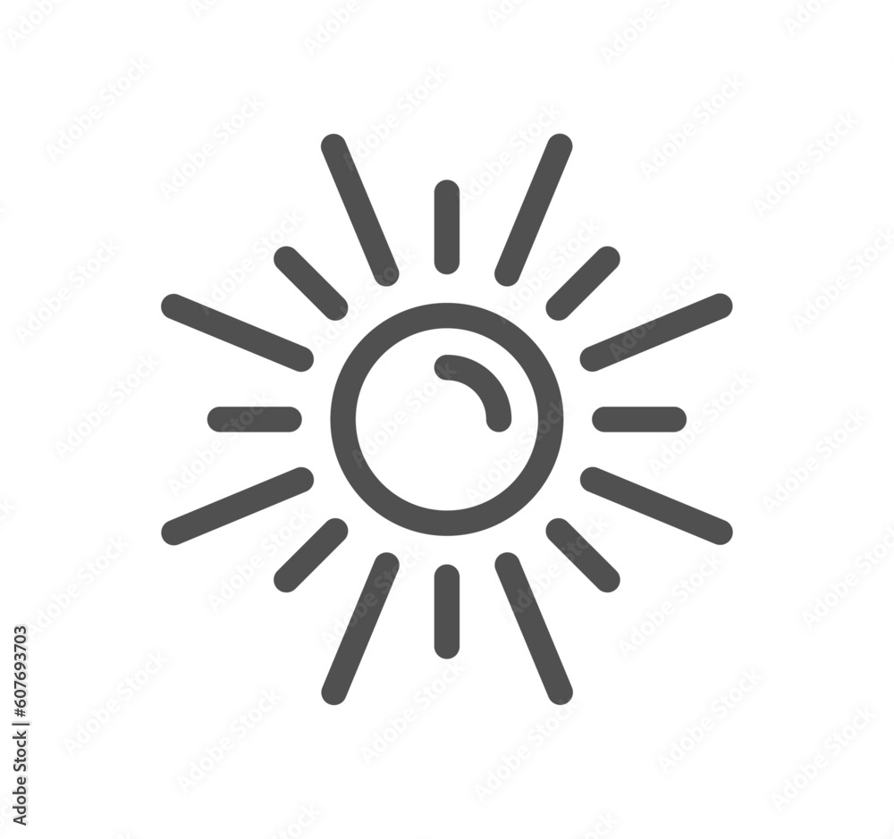Travel and vacation related icon outline and linear vector.