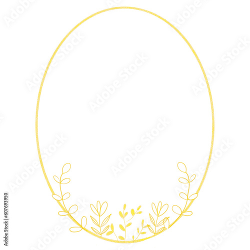  Gold Vintage Frame Wreath Design, Holiday Bokeh Background
