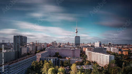 Berlin Long exposure view