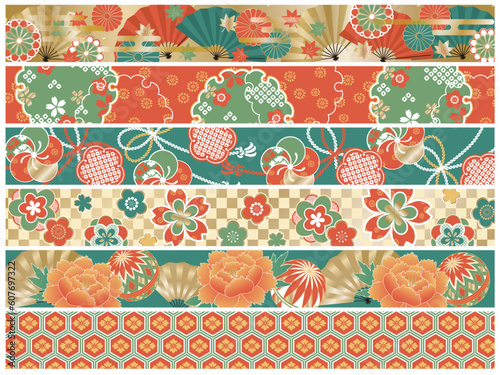 和柄の帯セット