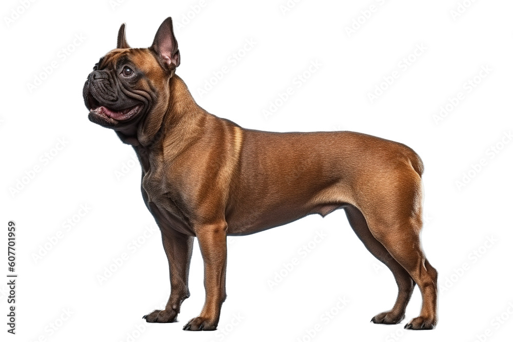 Obraz premium Bulldog, generative artificial intelligence