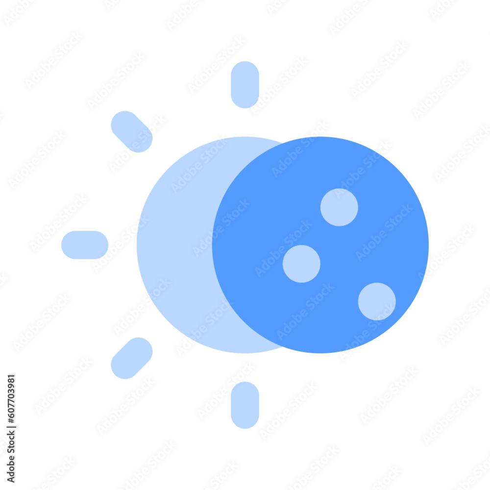 eclipse duotone icon eclipse duotone icon