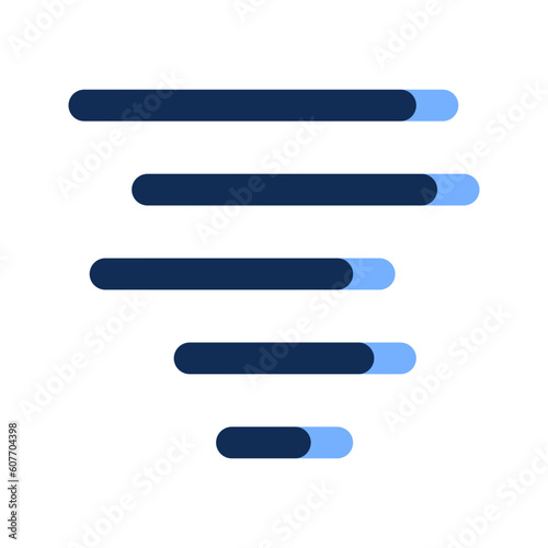 tornado filled line icon