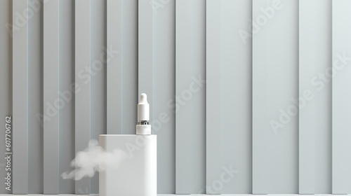 AI generative image about cool, clean and new vapers product background image 