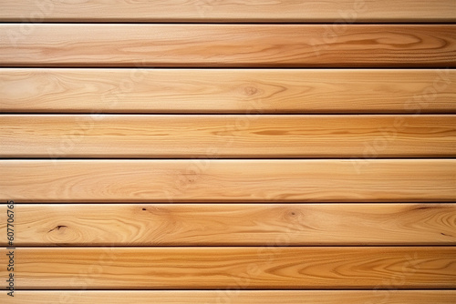 Light brown wood grain background image, wood grain across the horizontal line