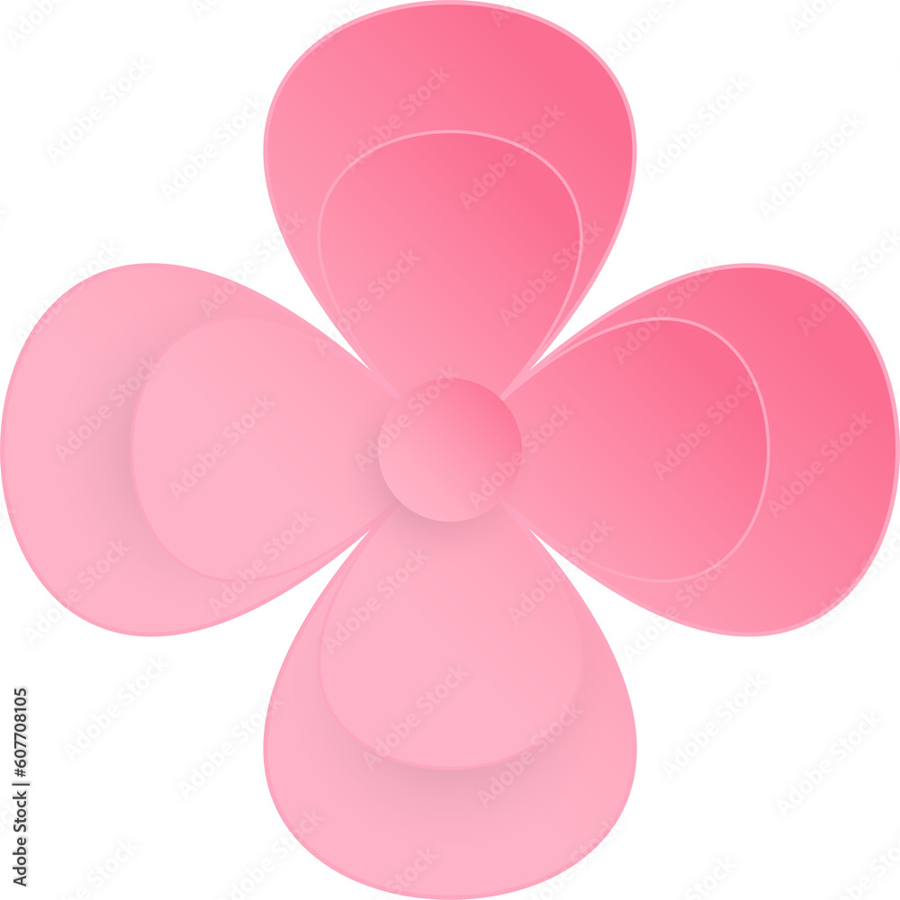 Flower, Element of floral paper cut. Paper cut of flower shape and spring symbol. Flower, Element of floral paper cut. Paper cut of flower shape and spring symbol.