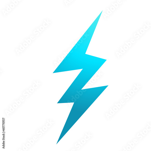 Thunder and lightning flash icons