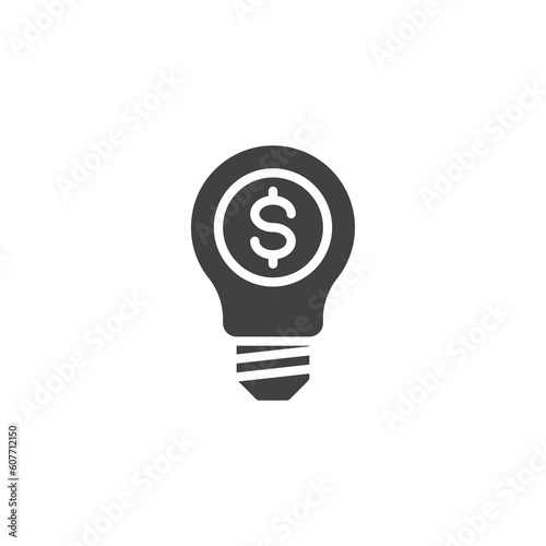 Business idea vector icon