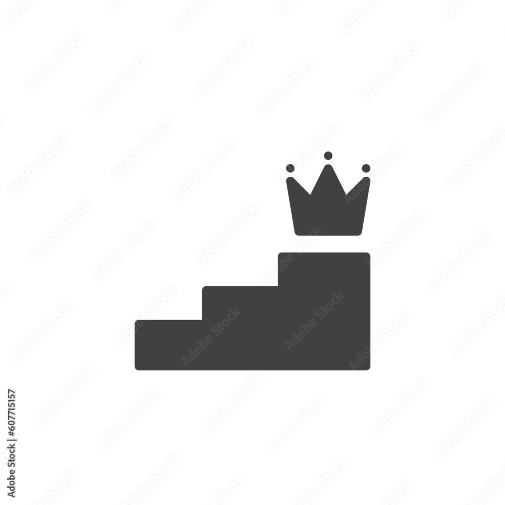 Success and achievement vector icon Success and achievement vector icon