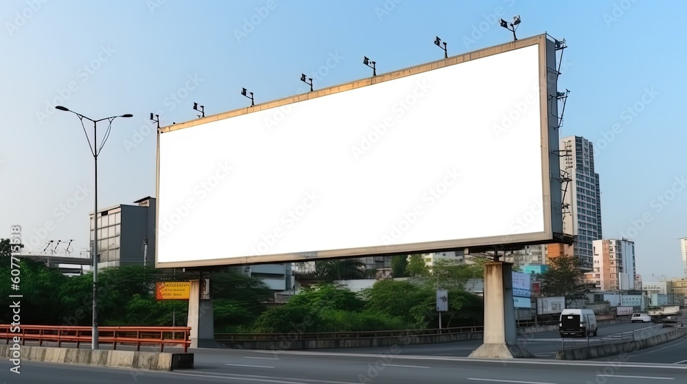 Advertising mock up blank billboard with copy space for your text content public information board billboard blank for outdoor advertising poster Advertising mock up blank billboard with copy space for your text content public information board billboard blank for outdoor advertising poster