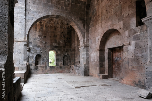Portal of Tatevi Anapat Hermitage. Tatev  Syunik Province  Armenia.