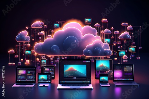 cloud computing, concept, technology, virtualization, scalability, data storage, software, infrastructure, security, network photo