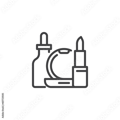 Cosmetics line icon