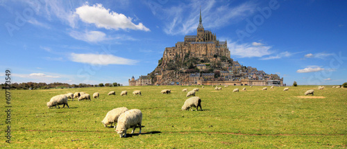 Obraz na płótnie Mont Saint Michel in Normandy France