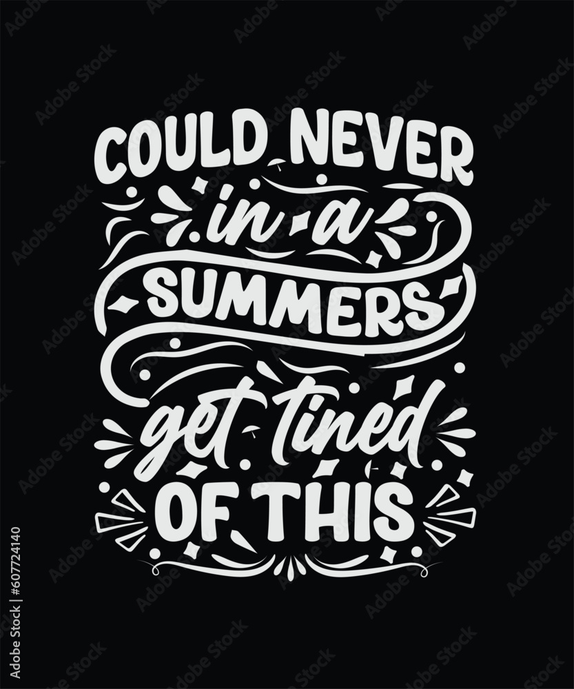 summer t-shirt design, summertime, illustration, design, holiday, 