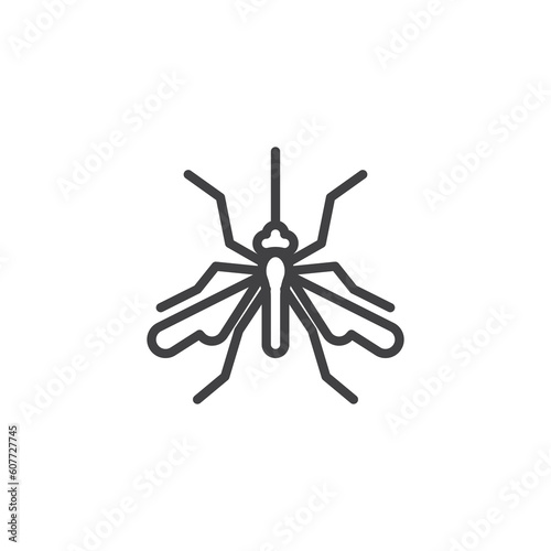 Mosquito line icon