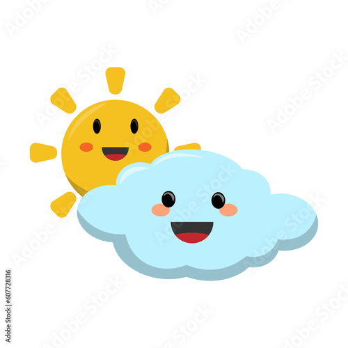 Sun and Cloud Element