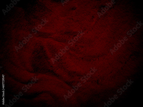 Red clean wool texture background. light natural sheep wool. serge seamless cotton. texture of fluffy fur for designers. close up fragment scarlet flannel haircloth carpet broadcloth..