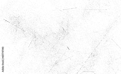 Grunge black and white pattern. Monochrome particles abstract texture. Background of cracks, scuffs, chips, stains, ink spots, lines. Dark design background surface © baihaki