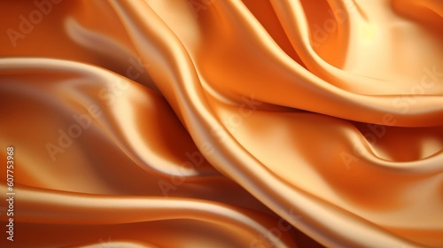 Orange abstract background, Generative Ai