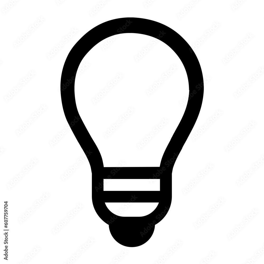 light bulb icon light bulb icon