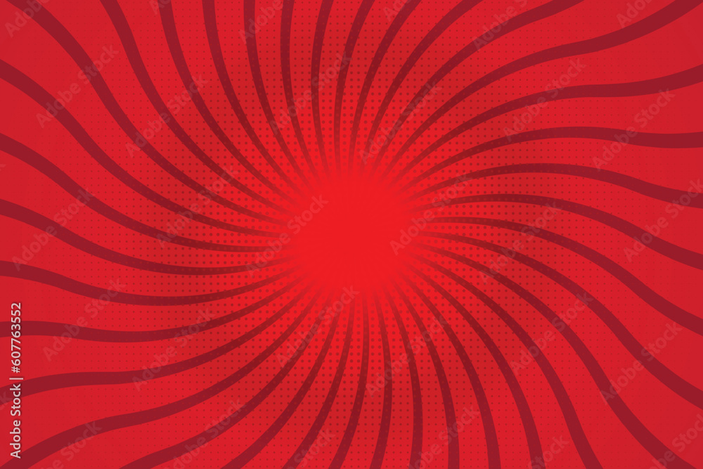 Classic background comics style abstract halftone zoom pattern. Classic background comics style abstract halftone zoom pattern.