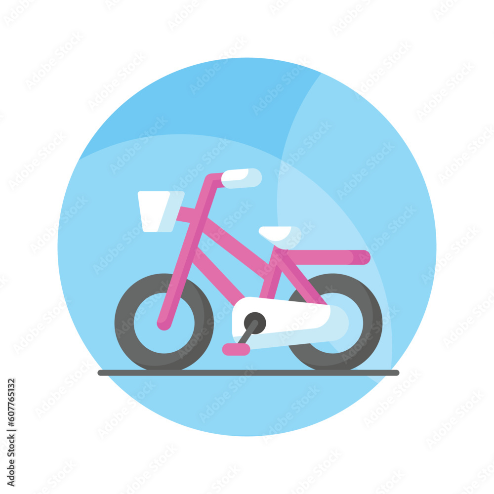 Bicycle icon design in modern style, pedal bike vector design Bicycle icon design in modern style, pedal bike vector design