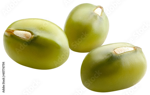 Wallpaper Mural Green mung beans isolated Torontodigital.ca