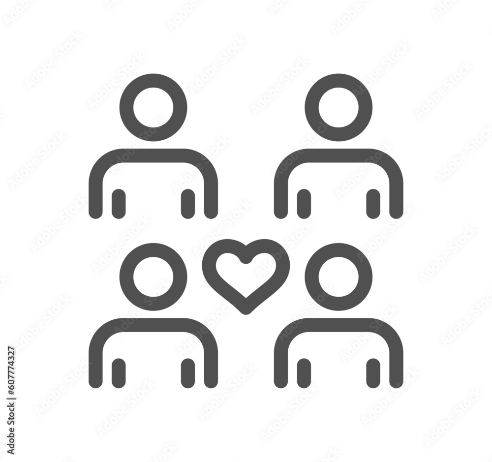 Core values related icon outline and linear vector. Core values related icon outline and linear vector.