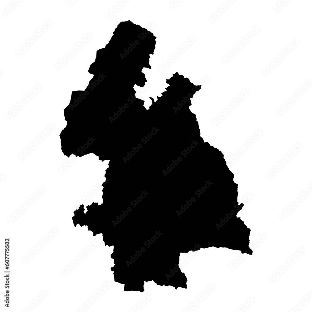 Obraz premium County Tipperary map, administrative counties of Ireland. Vector illustration.