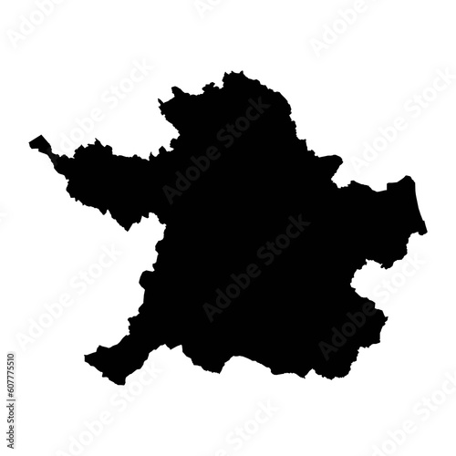 County Meath map, administrative counties of Ireland. Vector illustration. photo