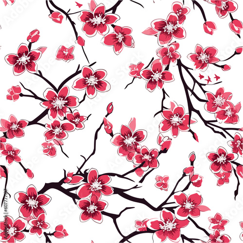 Sakura Blossoms: Graceful Pink Delight