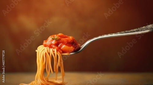 pasta and tomato, ai generative