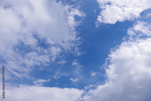 雲のある空