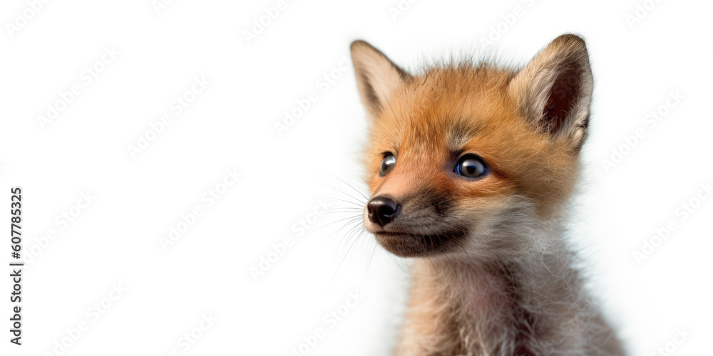 Cute baby boar isolated on a white background. Generative AI Cute baby boar isolated on a white background. Generative AI